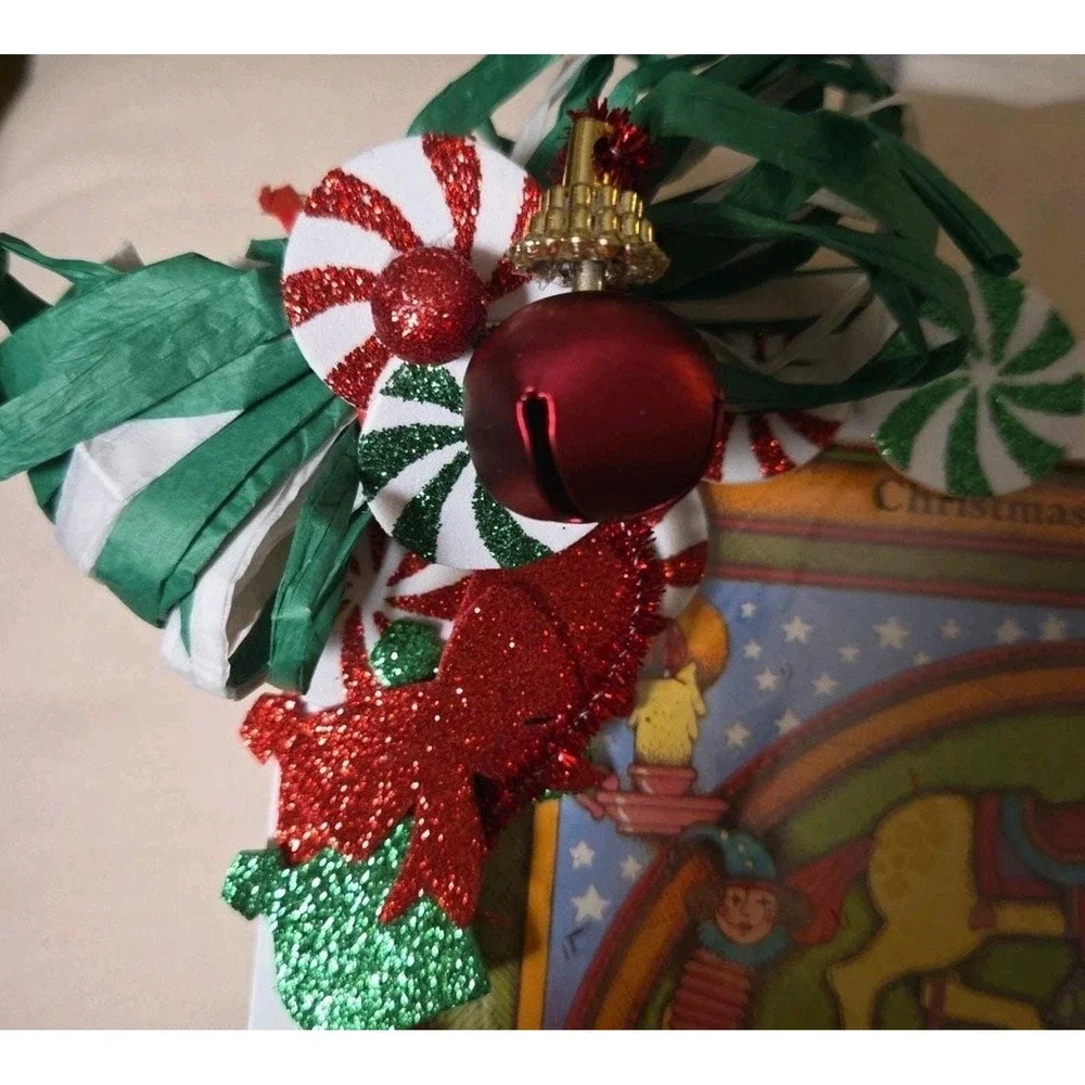 Christmas‎ Wall Hanging Christmas is for Children Poem Primitive Nostagia Framed